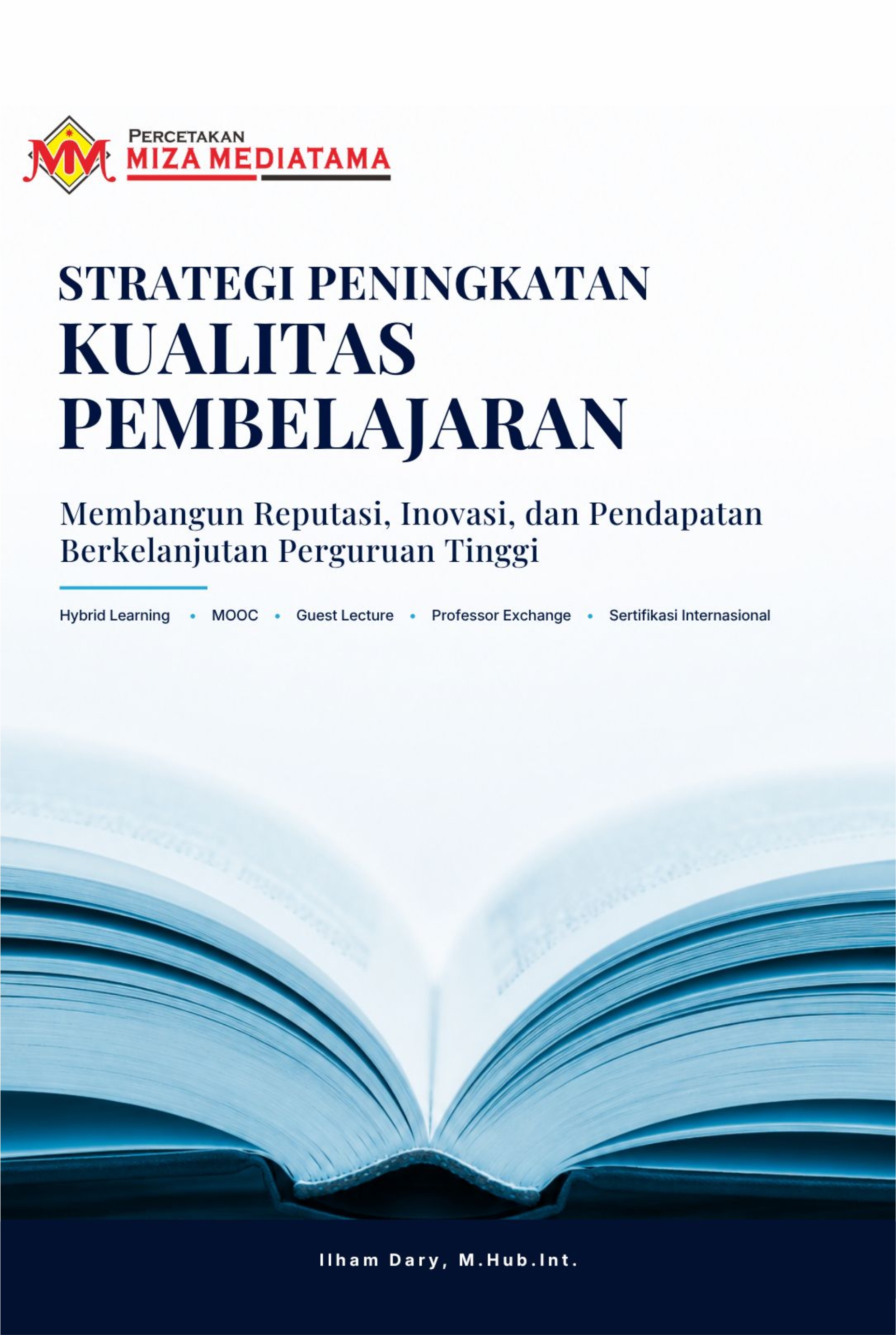 Sampul buku Strategi Peningkatan Kualitas Pembelajaran melalui Kolaborasi Internasional