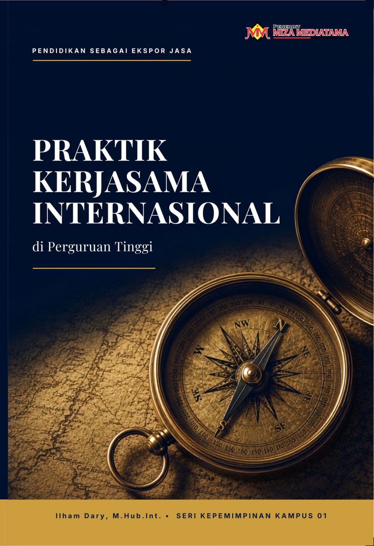 Sampul buku Praktik Kerjasama Internasional