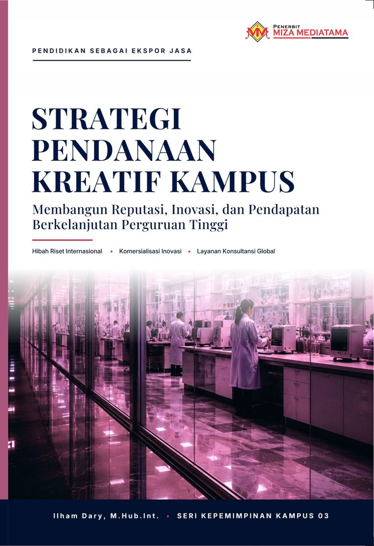 Sampul buku Strategi Pendanaan Kreatif Kampus