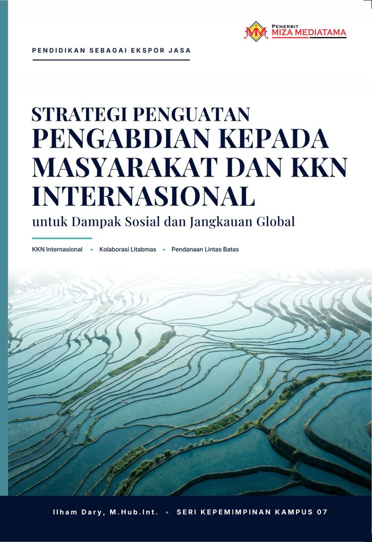Sampul buku Pengabdian & KKN Internasional